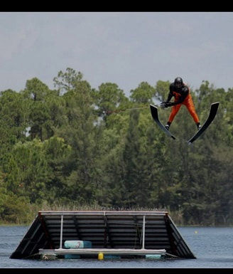 Q-Sportz Wakeboard-Kette Hawaii silber